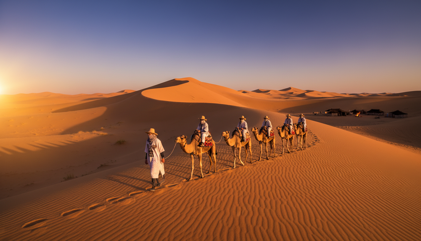 best time to visit Sahara Desert Morocco